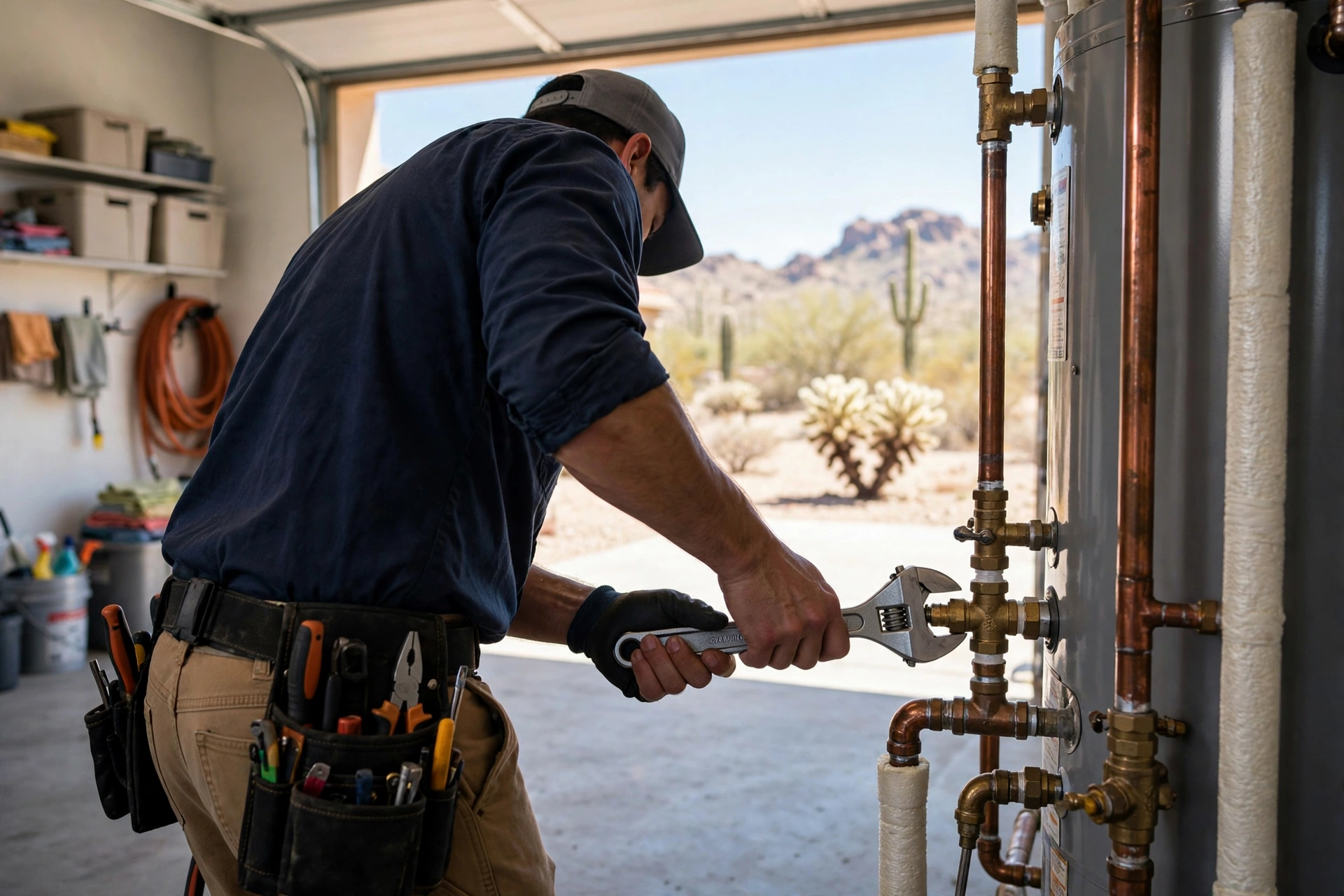 Water heater repair in Bullhead City, AZ